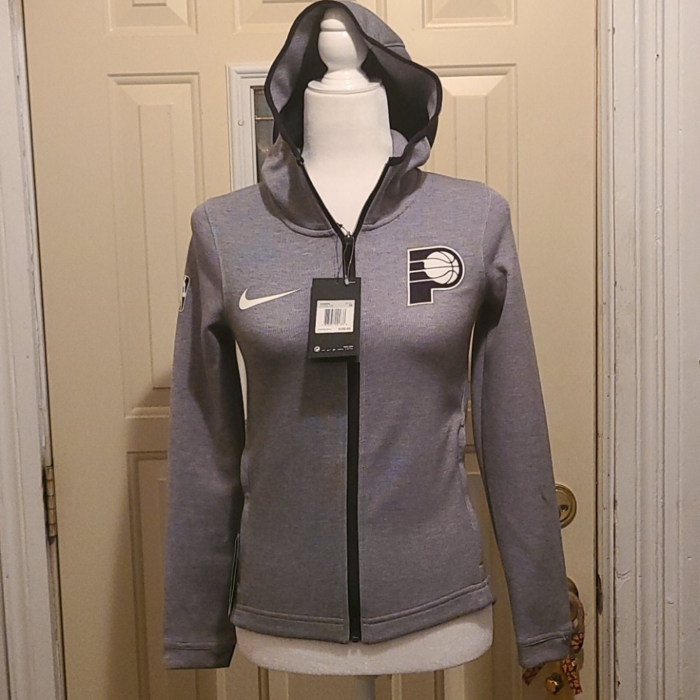 Nike Women's Gray Hooded Jacket